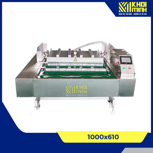 Máy hút chân không băng tải 1000x610