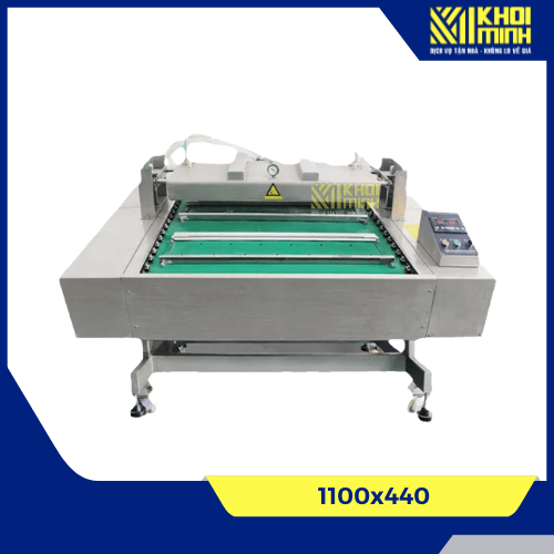 Máy hút chân không băng tải 1100x440